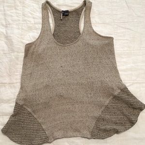 Sparkle & Fade racerback sweater tank